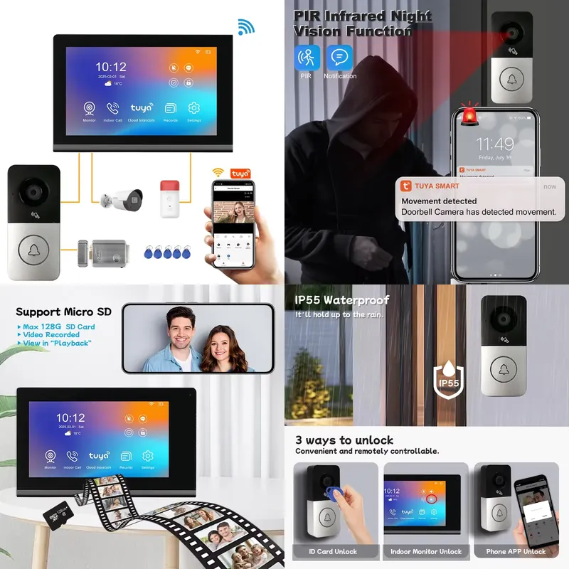 Smart Home System - 【CHIMU HOME】 2026 New IP Video