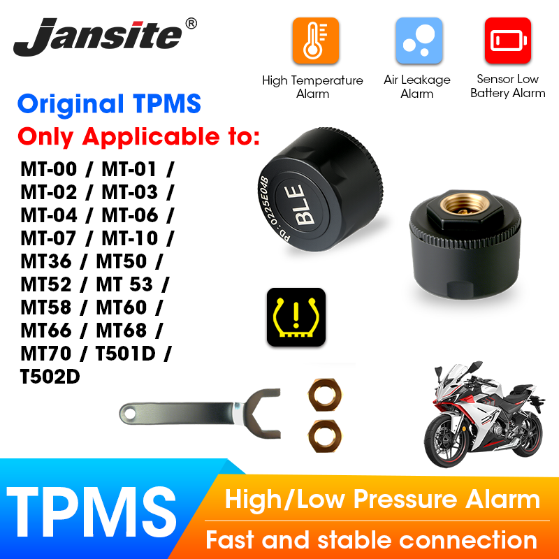 Temperature Sensor - Jansite Motorcycles TPMS Designed for Specific
