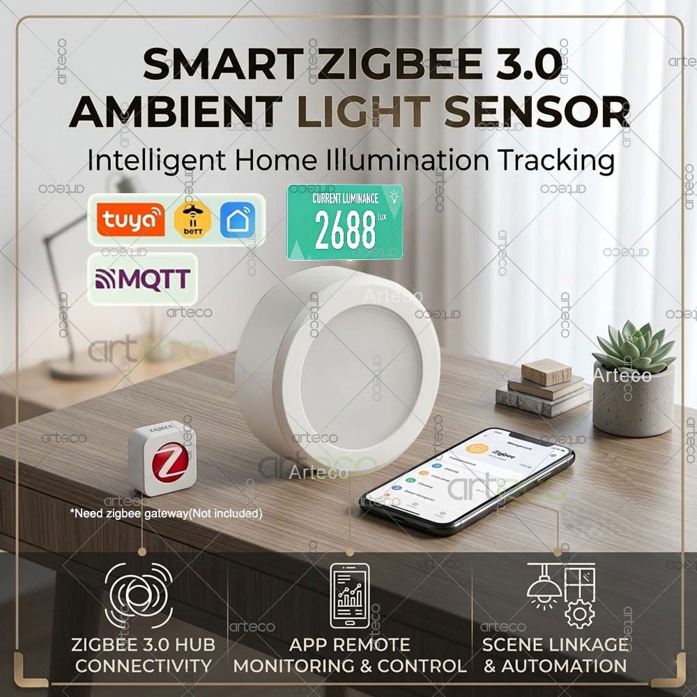 Smart Home Zigbee 3.0 - Smart Zigbee 3.0 Ambient Light Sensor