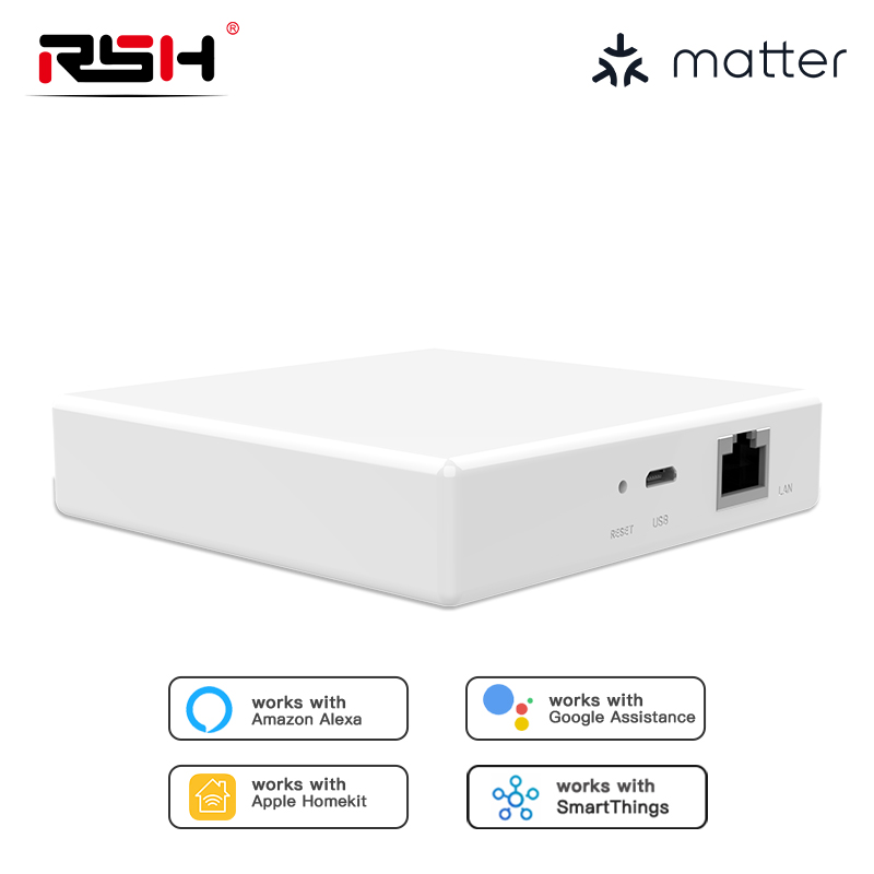 Smart Home Wifi Hub - Matter Gateway Hub Homekit Tuya Zigbee