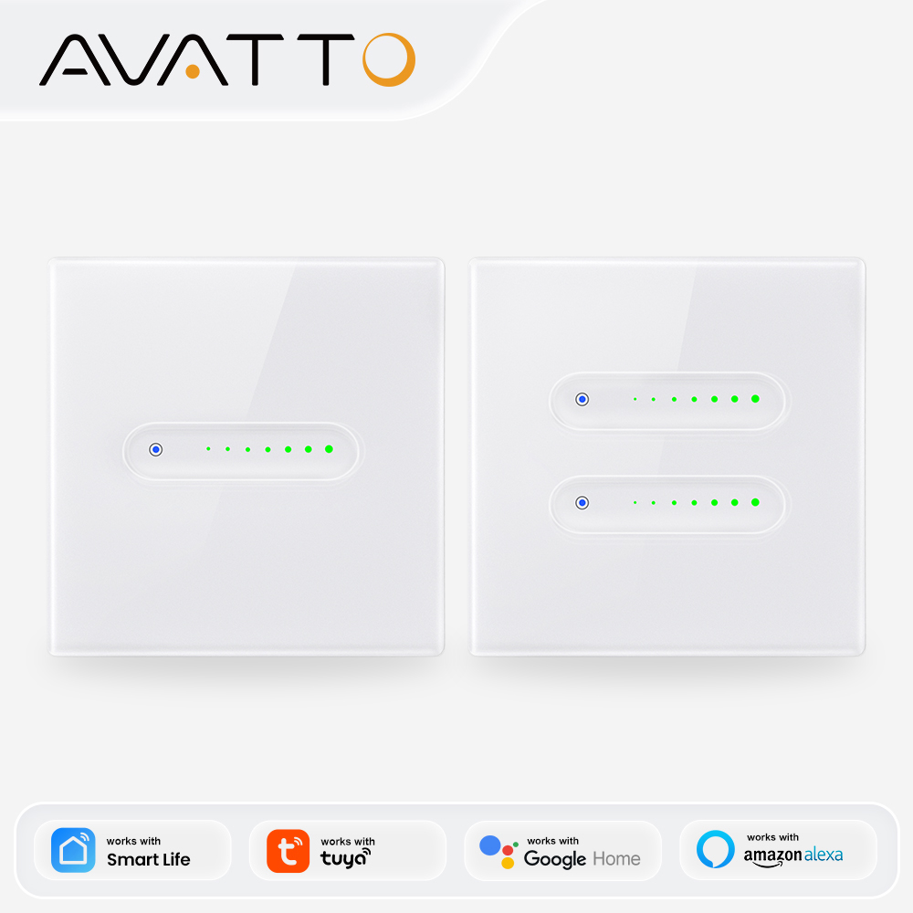 Smart Home Lighting Control - AVATTO WiFi 1/2 Gang Smart Dimmer
