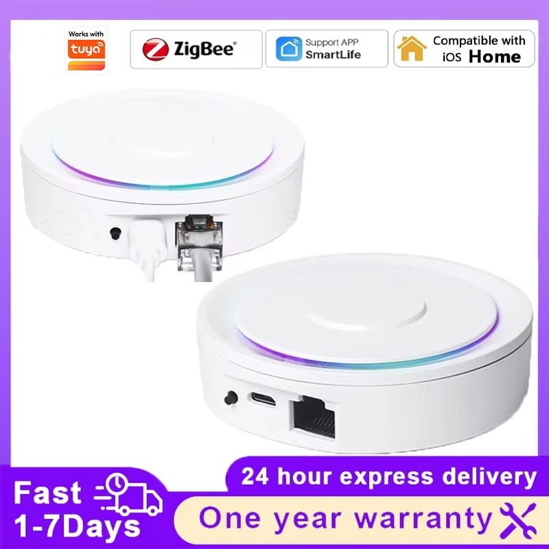 Smart Home Wifi Hub - Tuya Smart ZigBee Wireless/Wired Gateway Hub