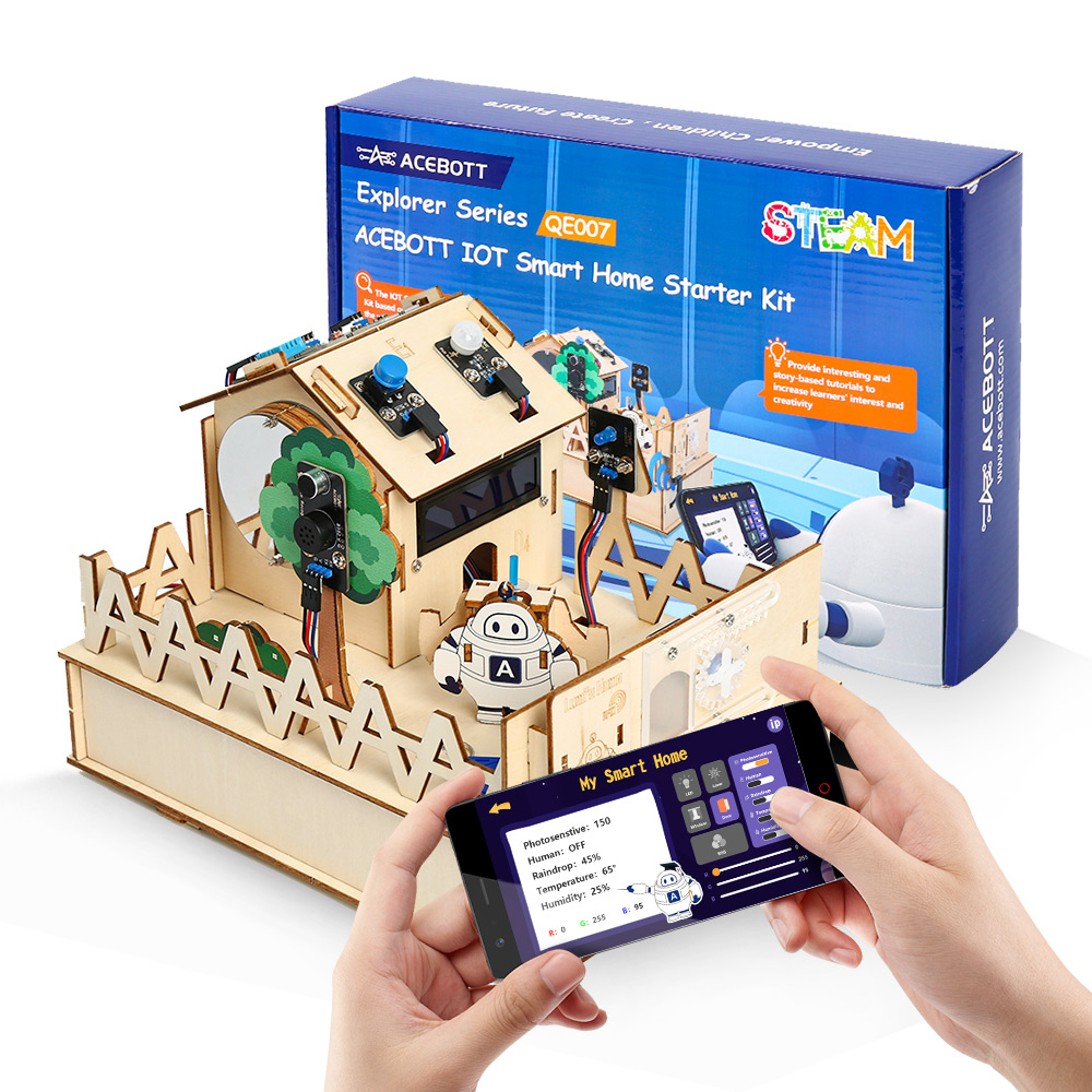 Smart Home Retrofit - ACEBOTT DIY Smart Home Kit for