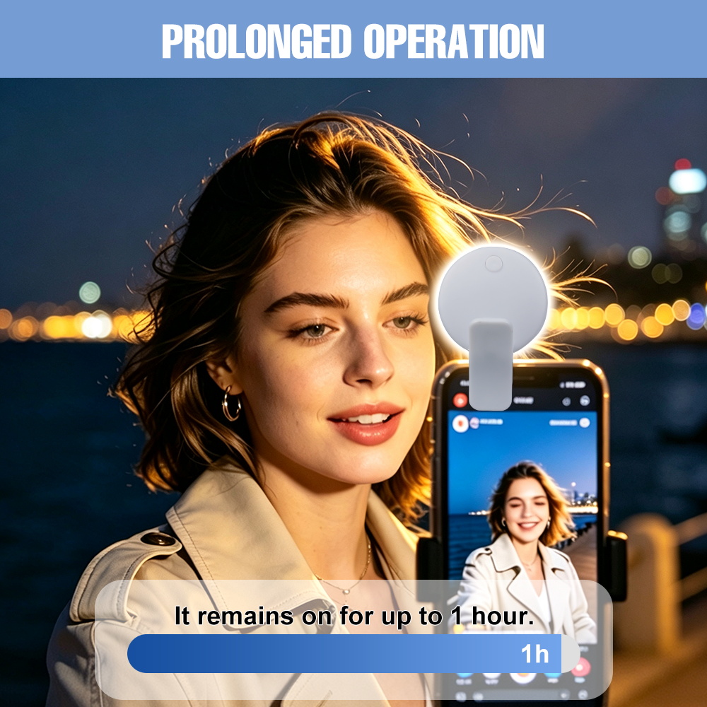 Portable Clip‑on Selfie Fill L - Alexa Compatible Bulb 评论和价格