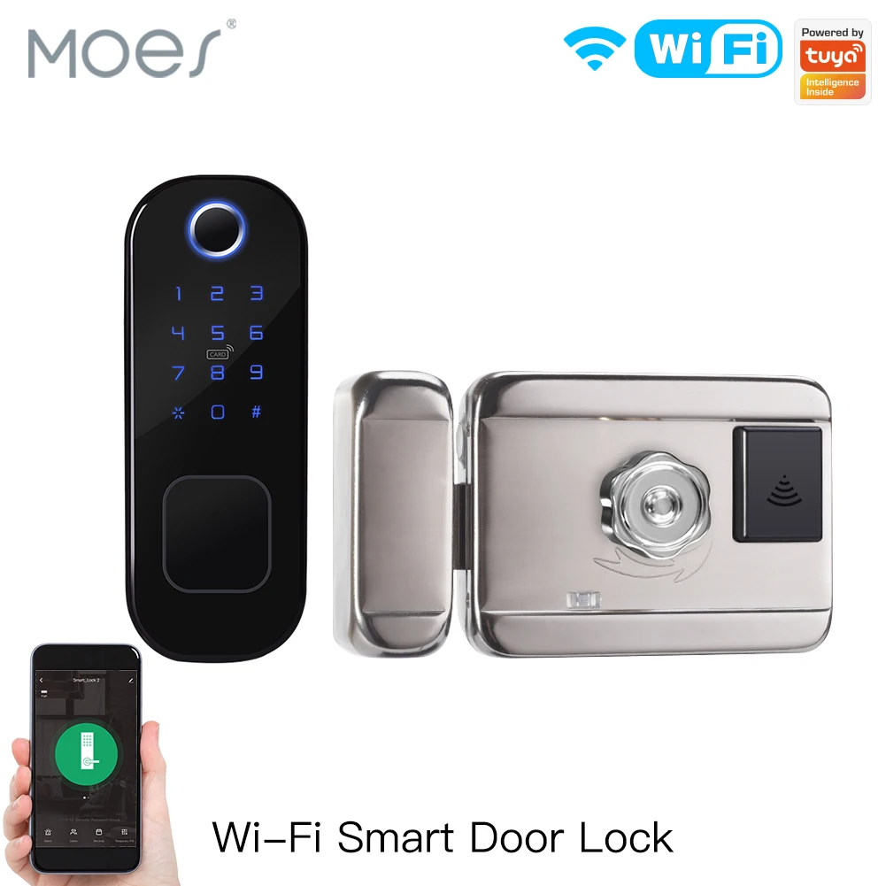 MOES WiFi Tuya Smart Lock Door - Smart Home Blog 评论和价格