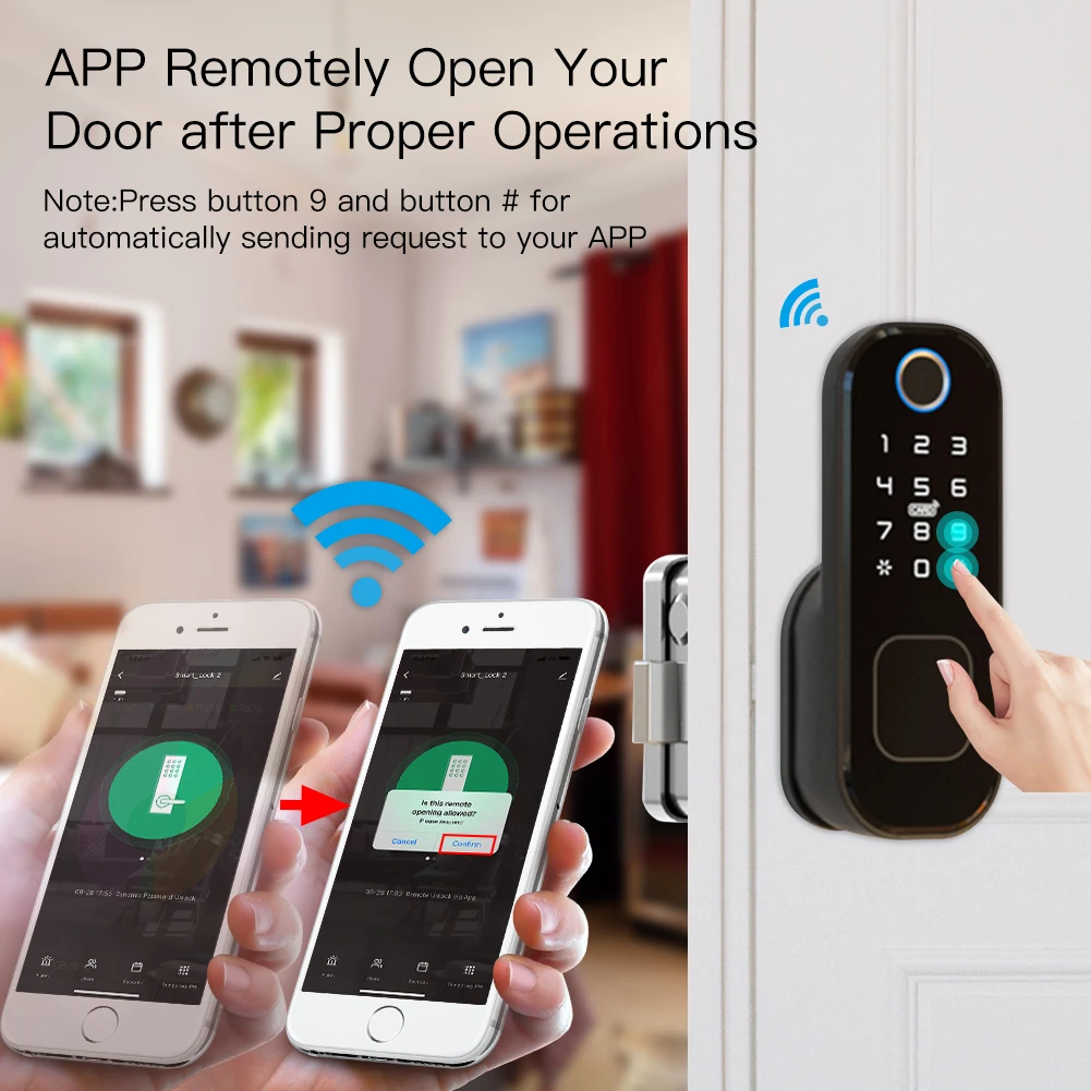 MOES WiFi Tuya Smart Lock Door - Smart Home Blog 评论和价格