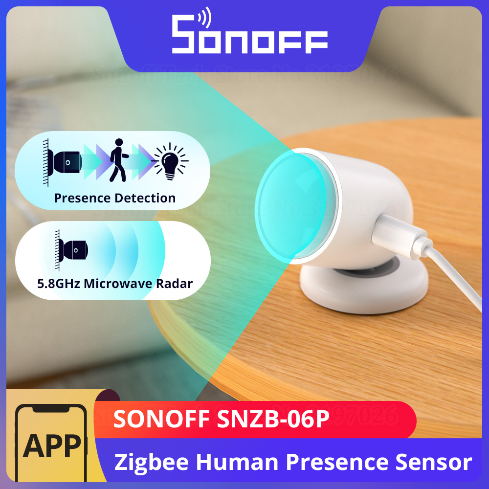 SONOFF SNZB-06P Zigbee Human P - Smart Home Retrofit 评论和价格
