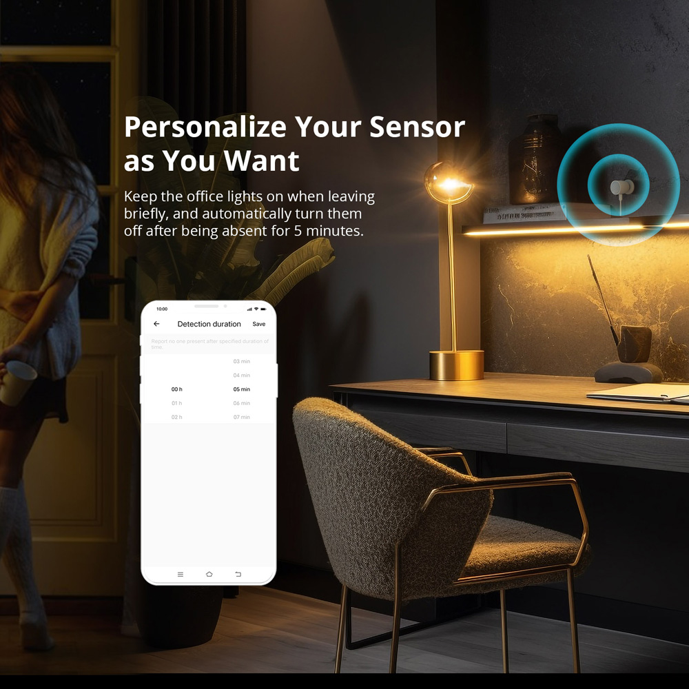 SONOFF SNZB-06P Zigbee Human P - Smart Home Retrofit 评论和价格