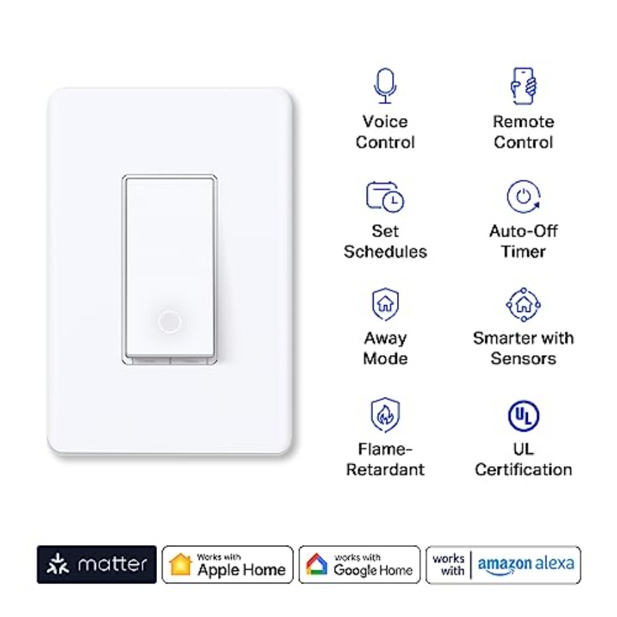 TP-Link Matter Smart Light Swi - Smart Home Lighting Control 评论和价格