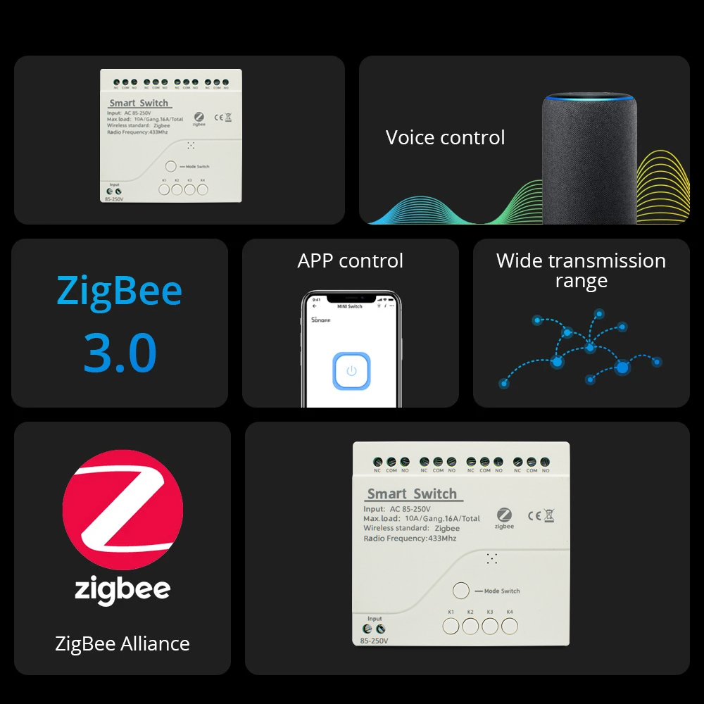 Zigbee Relay Breaker 7-32V 85- - Smart Home Wifi Hub 评论和价格