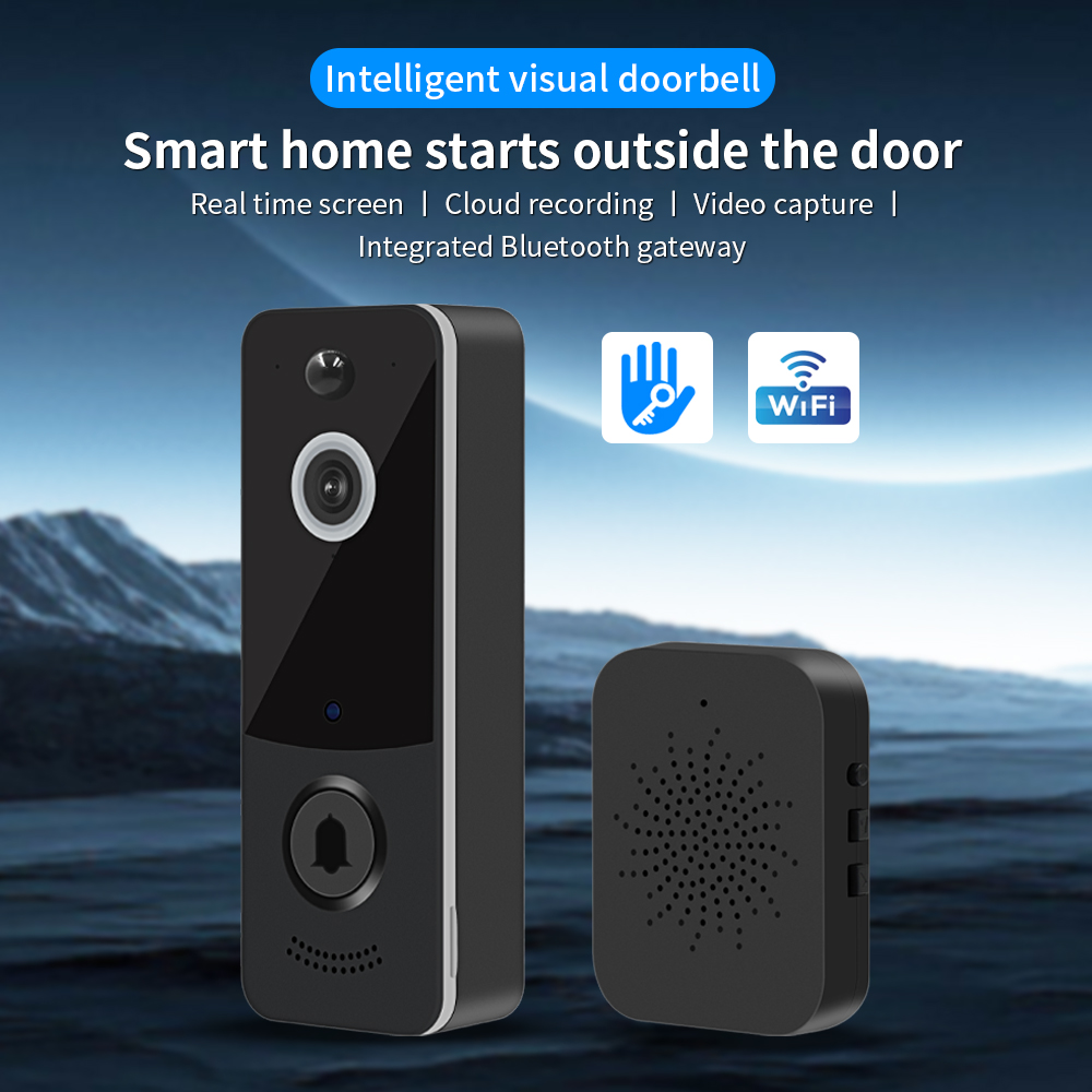1080P WIFI Video Doorbell TTLO - Smart Home Video Doorbell App 评论和价格