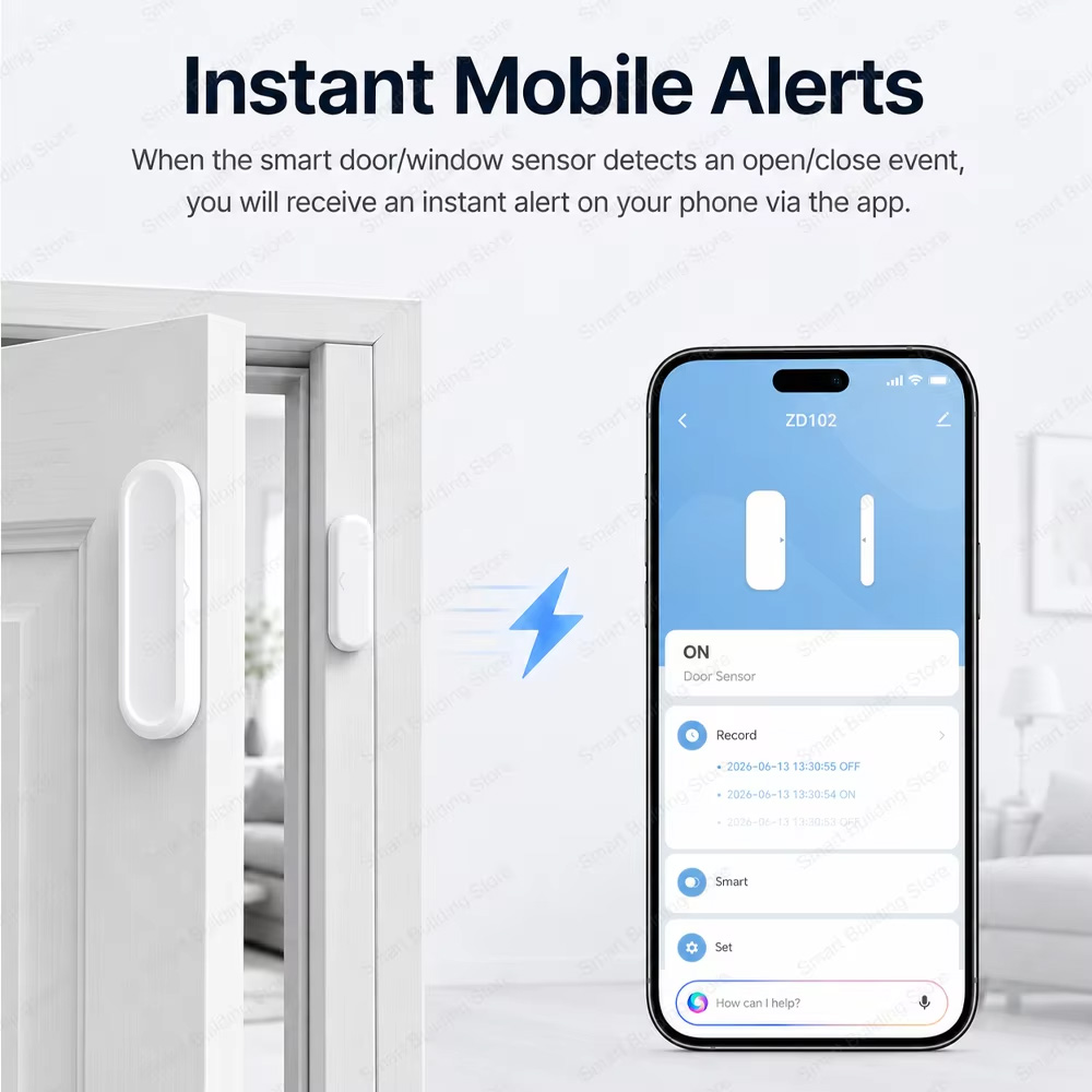 Waterproof Door Window Sensor  - Smart Home Zigbee 3.0 评论和价格