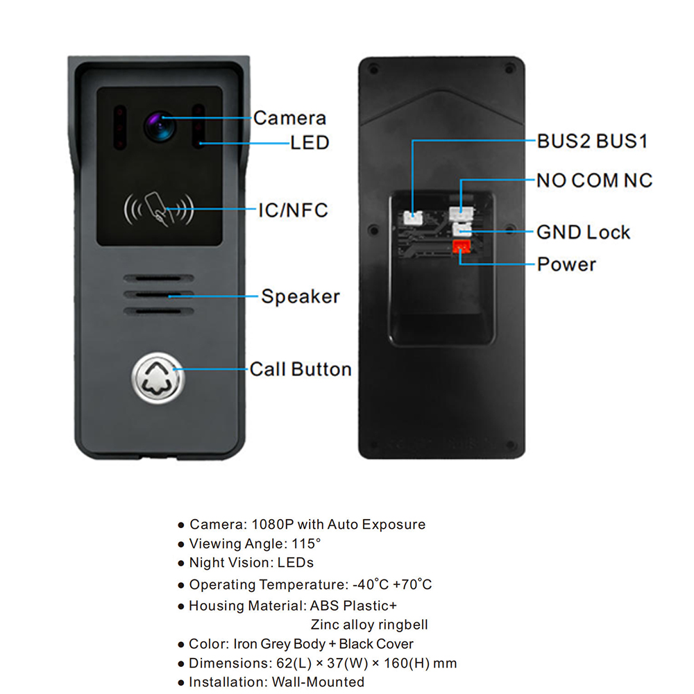 2-Wire Digital Video Intercom  - Smart Home Battery Camera Ezviz 评论和价格
