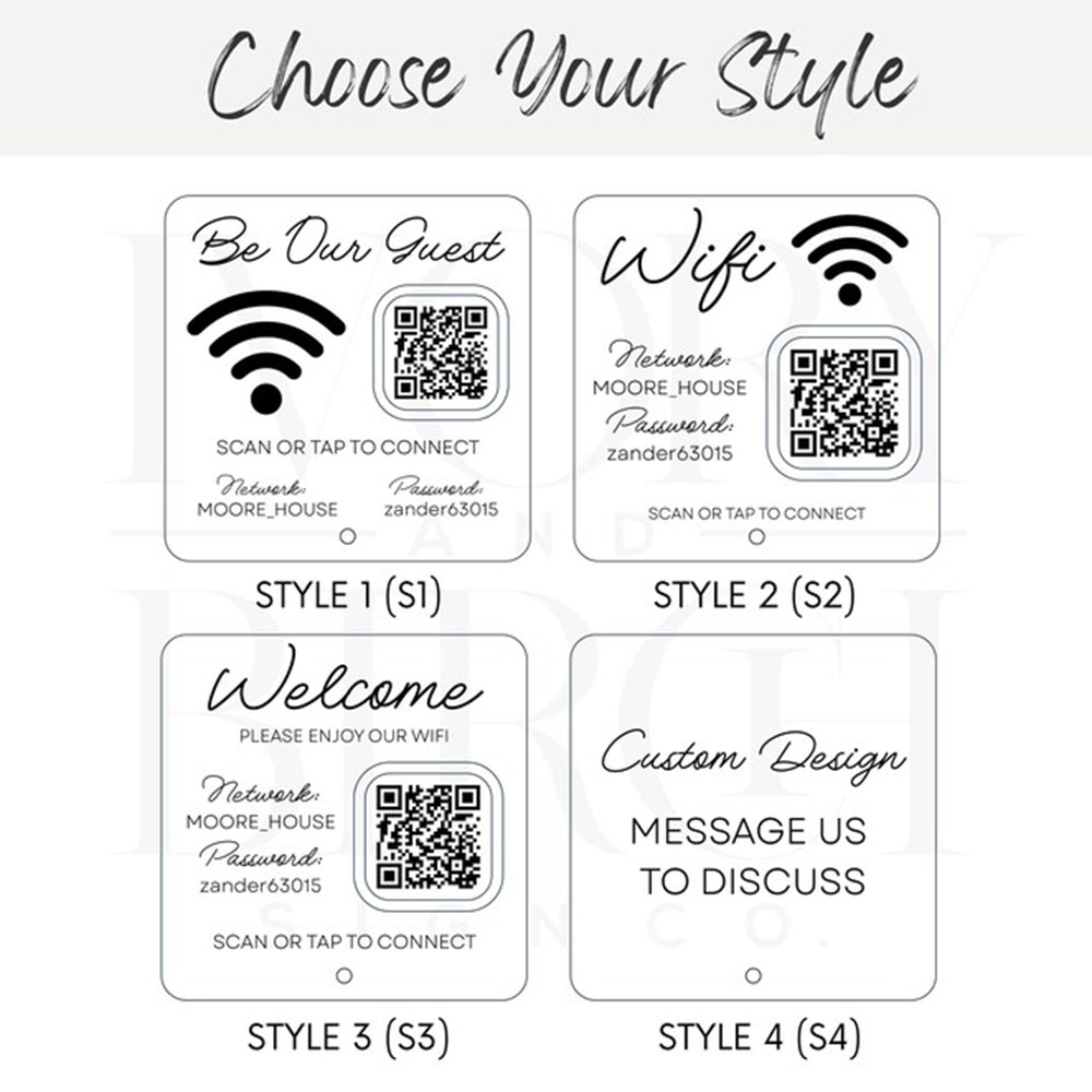 Customizable Acrylic WiFi Sign - Airbnb Smart Home 评论和价格