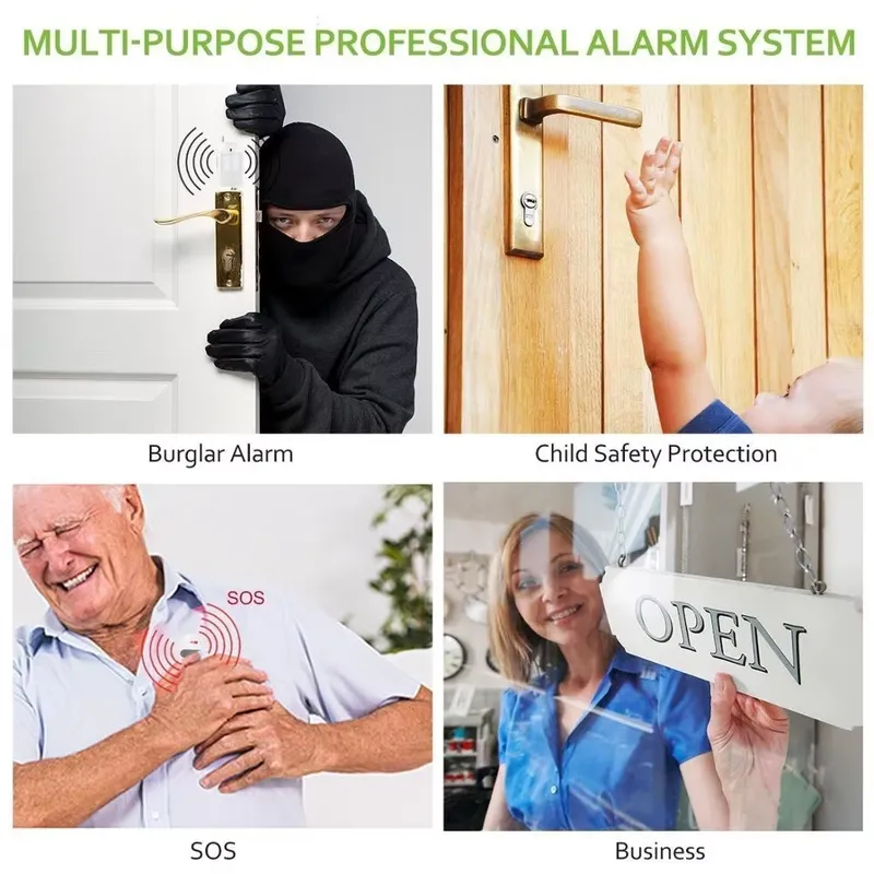 House Burglar Alarm Kit Auto D - Smart Home System 评论和价格