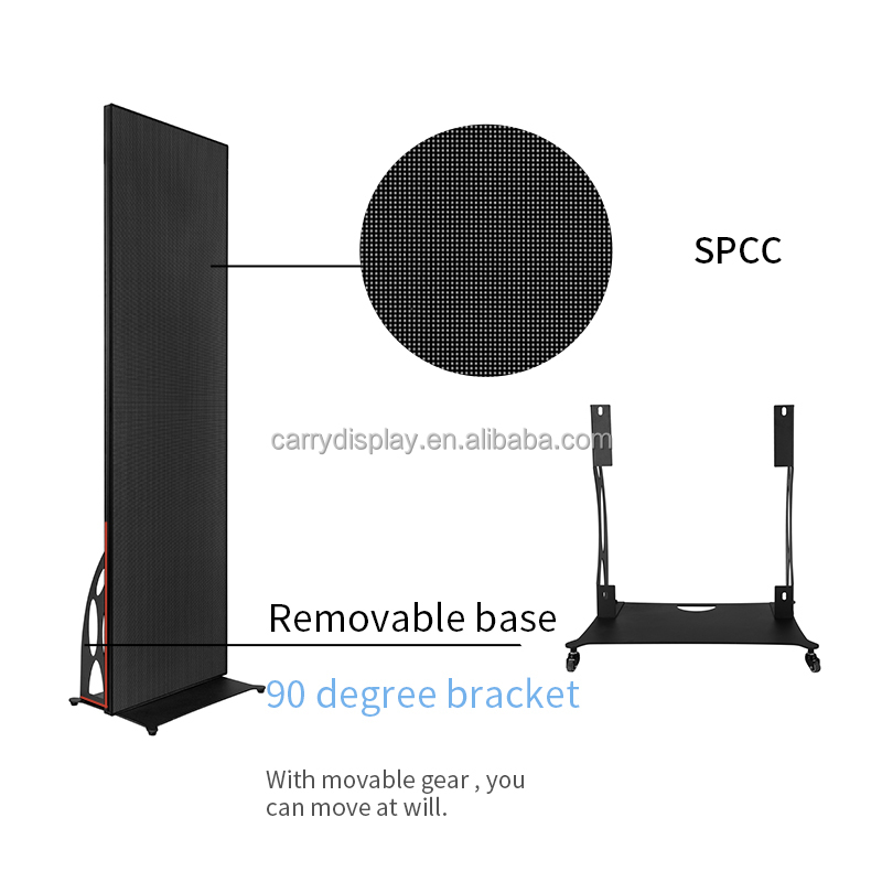 Outdoor Movable LED Digital Po - Smart Home Poster 评论和价格