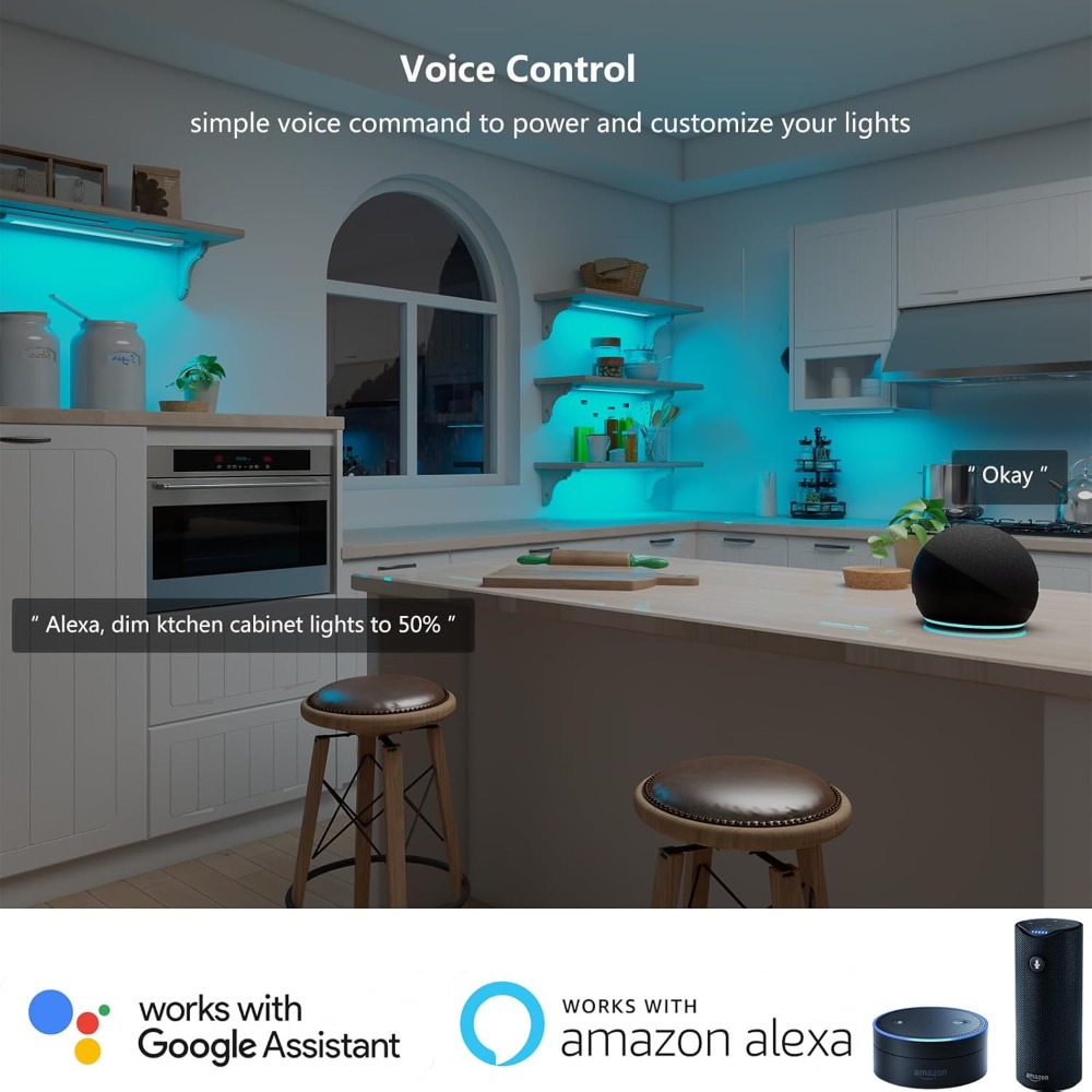 DC12V RGB Color Under Cabinet  - Alexa Compatible Bulb 评论和价格