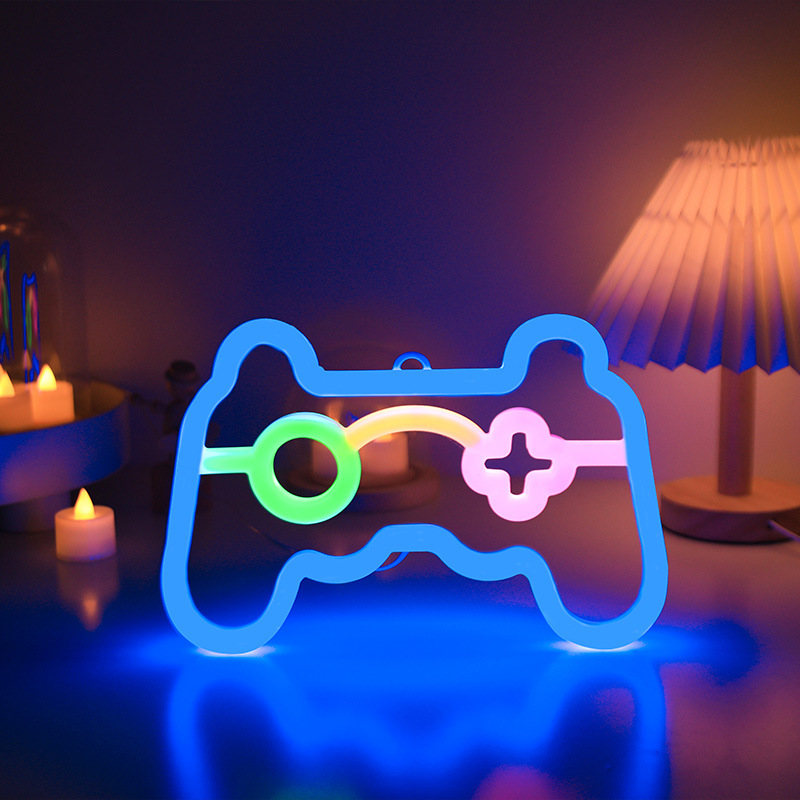 LED Game Controller Neon Sign  - Smart Home Poster 评论和价格