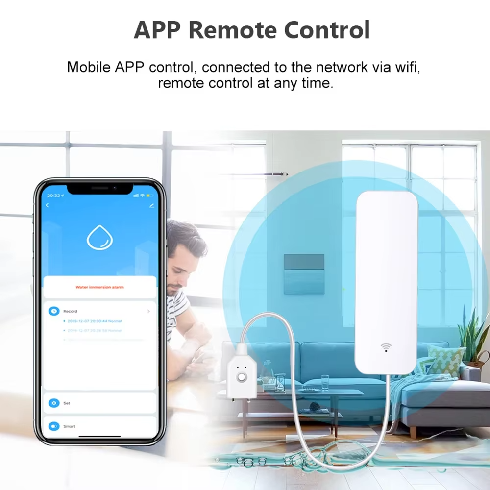 ZigBee WiFi Water Leak Sensor  - Smart Home Blog 评论和价格
