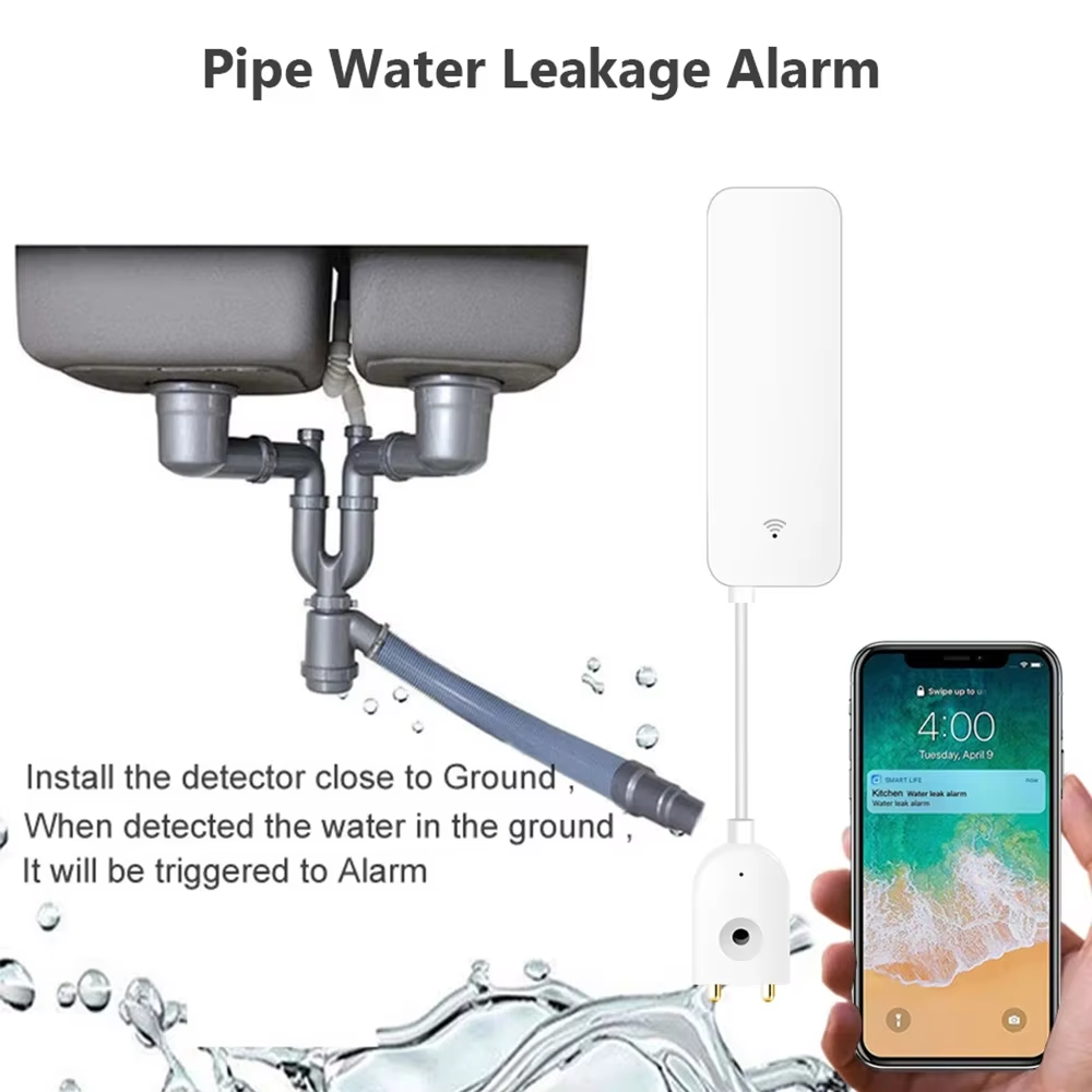 ZigBee WiFi Water Leak Sensor  - Smart Home Blog 评论和价格