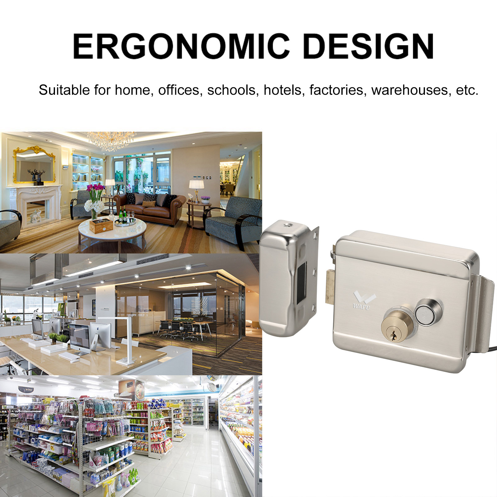 WAFU Smart Electric Gate Door  - Smart Home Blog 评论和价格