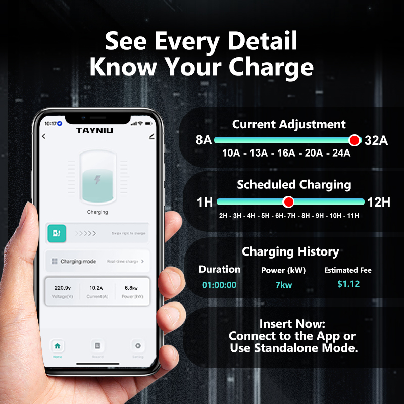 TAYNIU Portable EV Charger 3.5 - Smart Home Ac 评论和价格