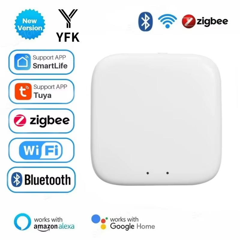 YFK Zigbee Gateway Hub Tuya Sm - Smart Home Wifi Hub 评论和价格