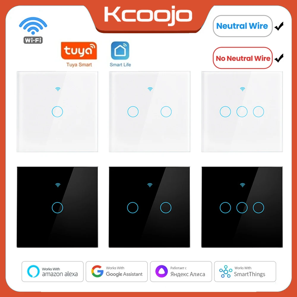 Tuya Wifi EU Smart Switches 1/ - Smart Home Ac 评论和价格