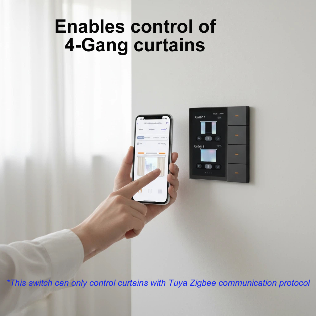 F3-pro Tuya Smart Panel ZigBee - Smart Home Lighting Control 评论和价格