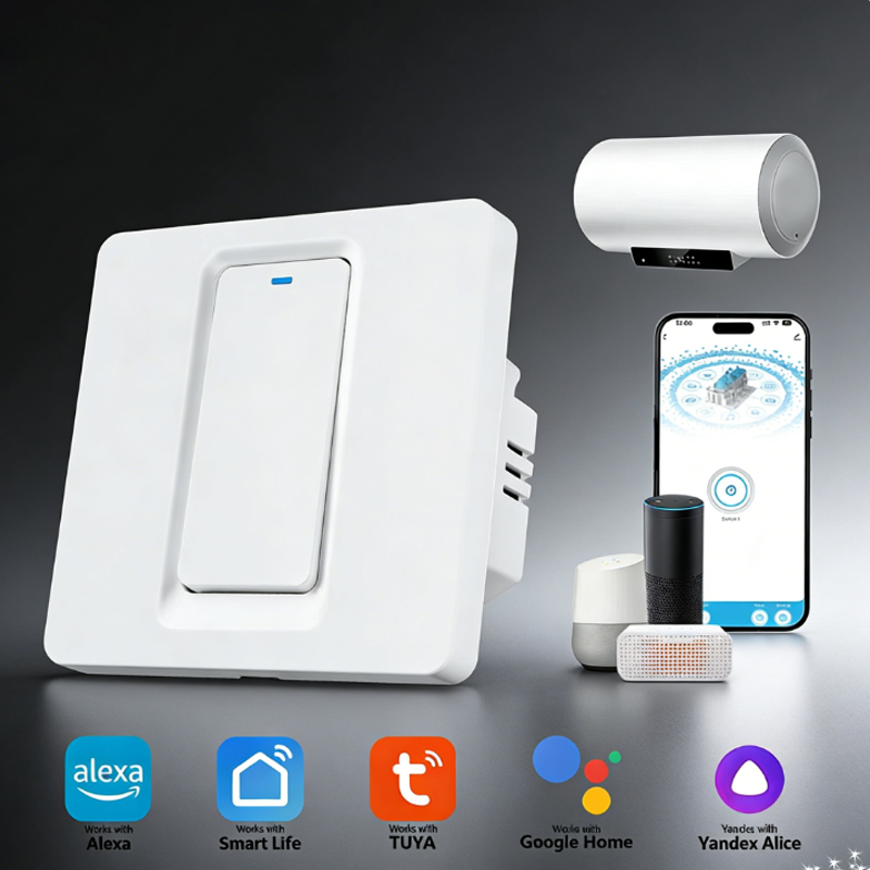 Smart Water Heater Switch/WiFi - Smart Home Button 评论和价格