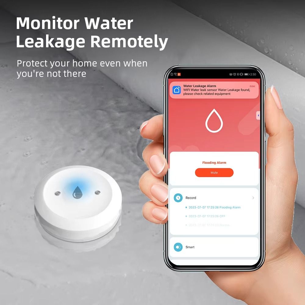 Alarm Function ZigBee Water Se - Smart Home Zigbee 3.0 评论和价格