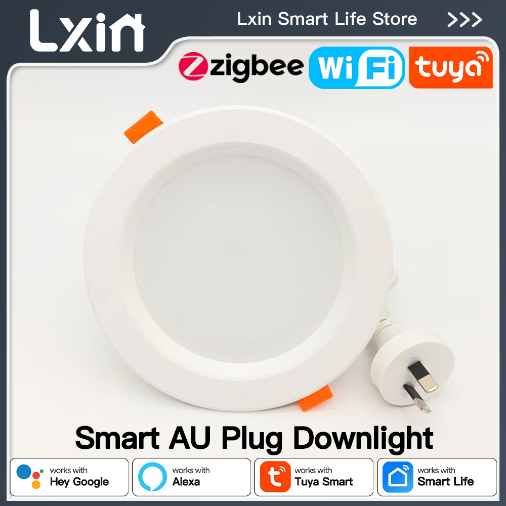 Lxin tuya AU plug Downlight WI - Alexa Compatible Bulb 评论和价格