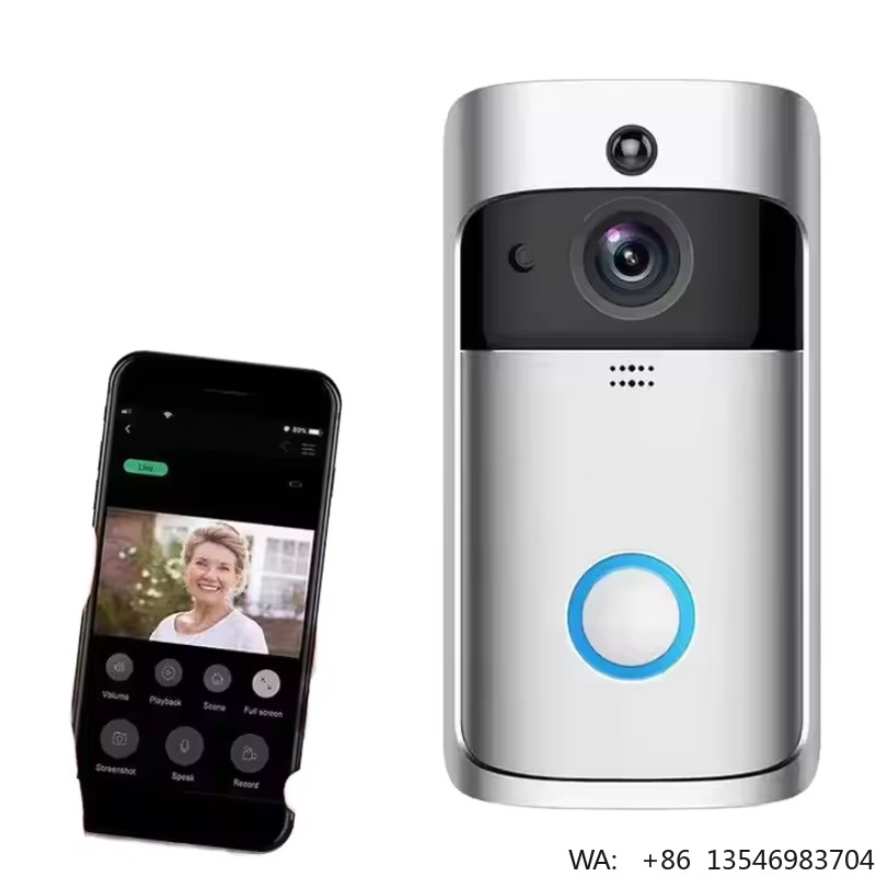 V5 Smart Wireless WiFi Flip De - Smart Home Video Doorbell App 评论和价格