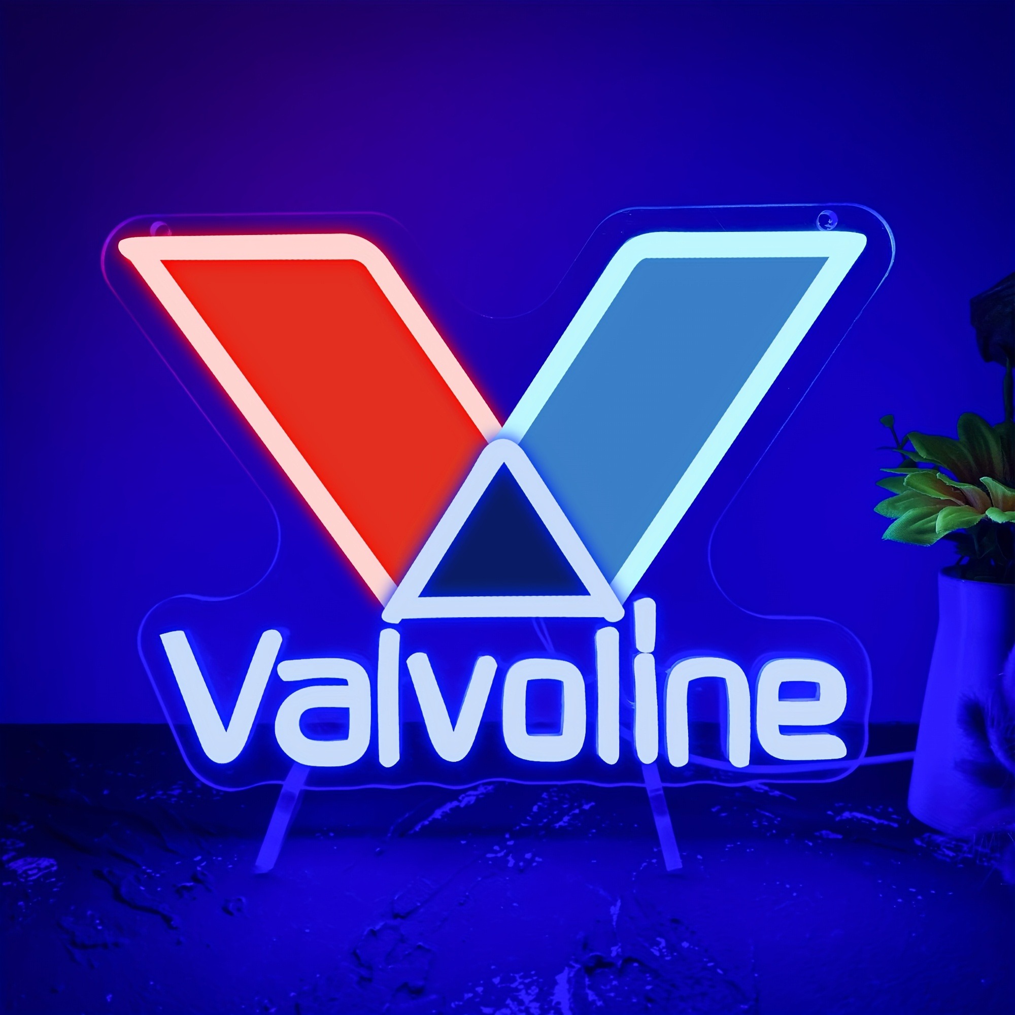 Valvoline Engine Oil Neon Sign - Smart Home Poster 评论和价格