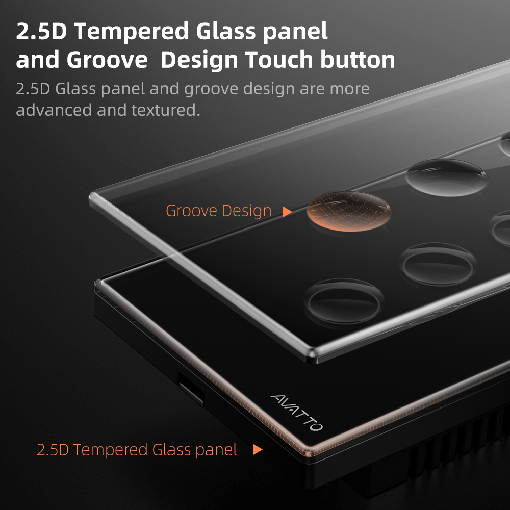 AVATTO 1/2/3/4 Gang ZigBee Sma - Smart Home Button 评论和价格