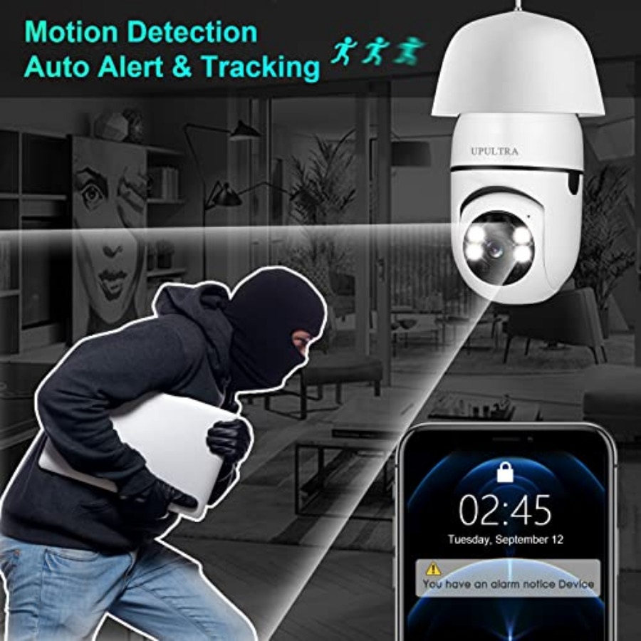 Light Bulb 1080P Security Wire - Smart Home Ac 评论和价格