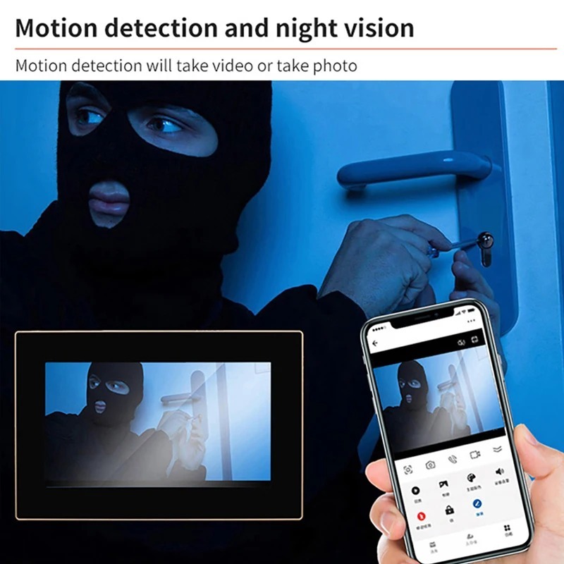 Tuya 1080P Wifi Video Doorbell - Smart Home Video Doorbell App 评论和价格