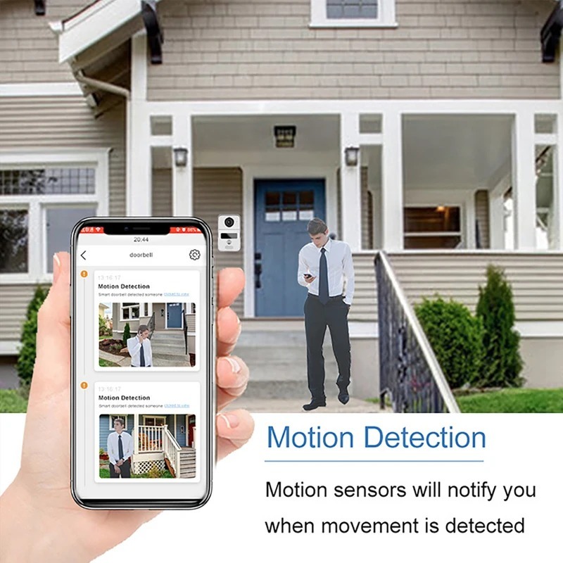 Tuya 1080P Wifi Video Doorbell - Smart Home Video Doorbell App 评论和价格