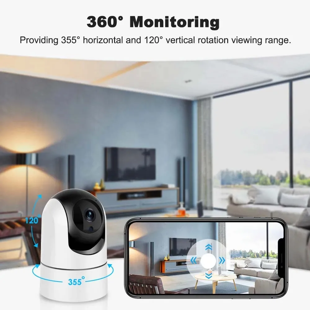 Tuya 5G WiFi IP Camera Indoor  - Smart Home Battery Camera Ezviz 评论和价格