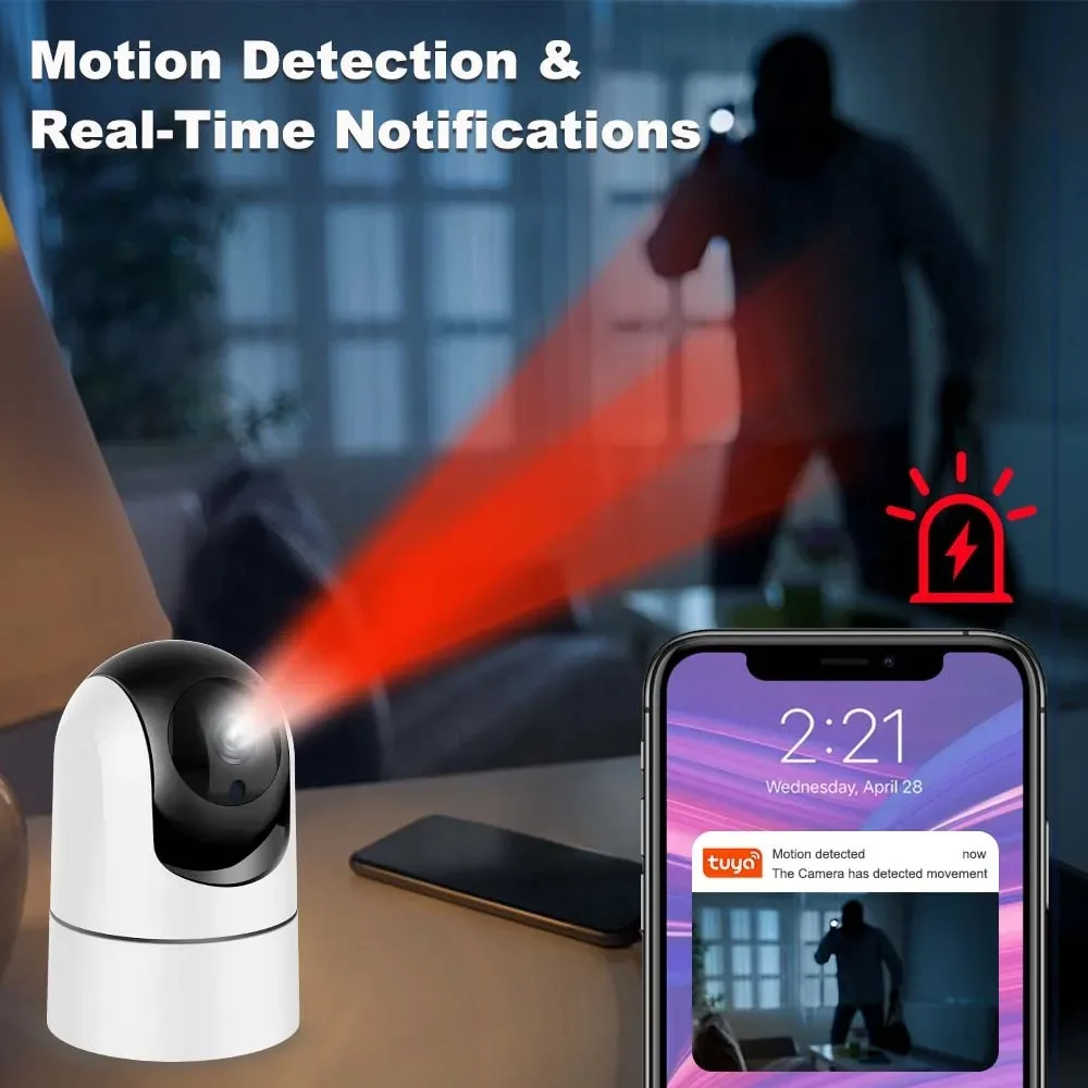 Tuya 5G WiFi IP Camera Indoor  - Smart Home Battery Camera Ezviz 评论和价格