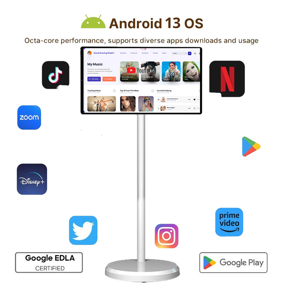 21.5 Inch LED White Battery-Po - Smart Home Ac 评论和价格