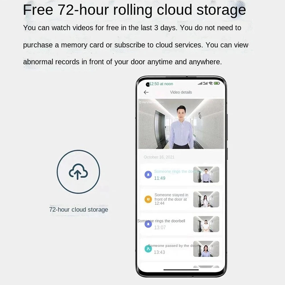 Xiaomi Smart Doorbell 3 CN Ver - Smart Home Video Doorbell App 评论和价格