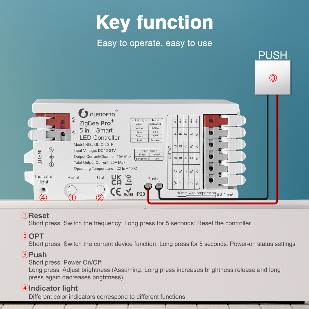 GLEDOPTO ZigBee 3.0 Pro+ 2 in  - Alexa Compatible Bulb 评论和价格