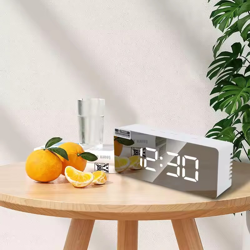 1Pc White Digital Clock LED Mi - Smart Home Retrofit 评论和价格