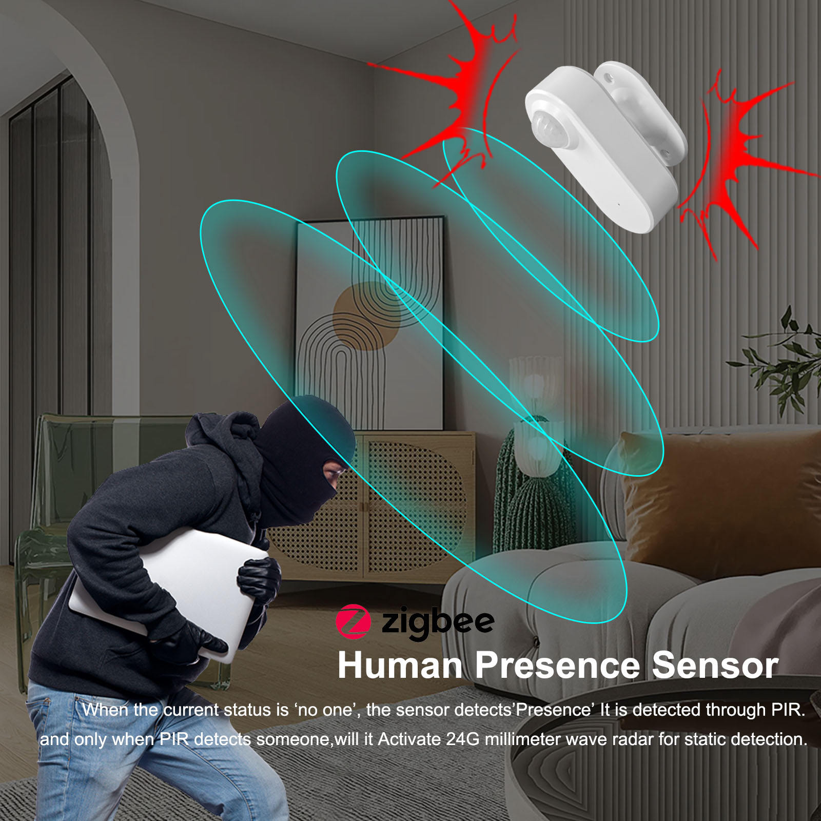 Tuya Human Presence Sensor Sma - Smart Home Retrofit 评论和价格