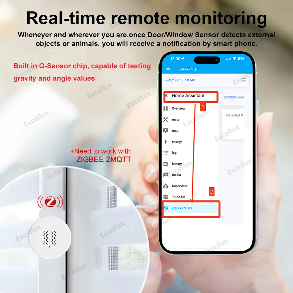 Zigbee 3.0 Smart Vibration Sen - Smart Home Zigbee 3.0 评论和价格