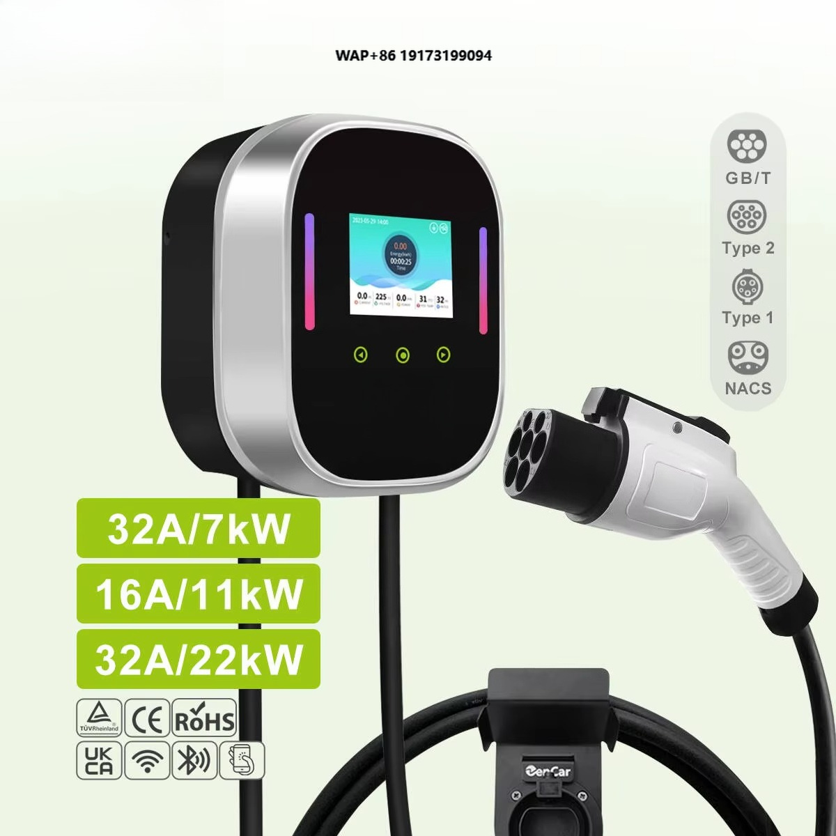 Smart EV Charger Wallbox 22kW  - Smart Home Ac 评论和价格