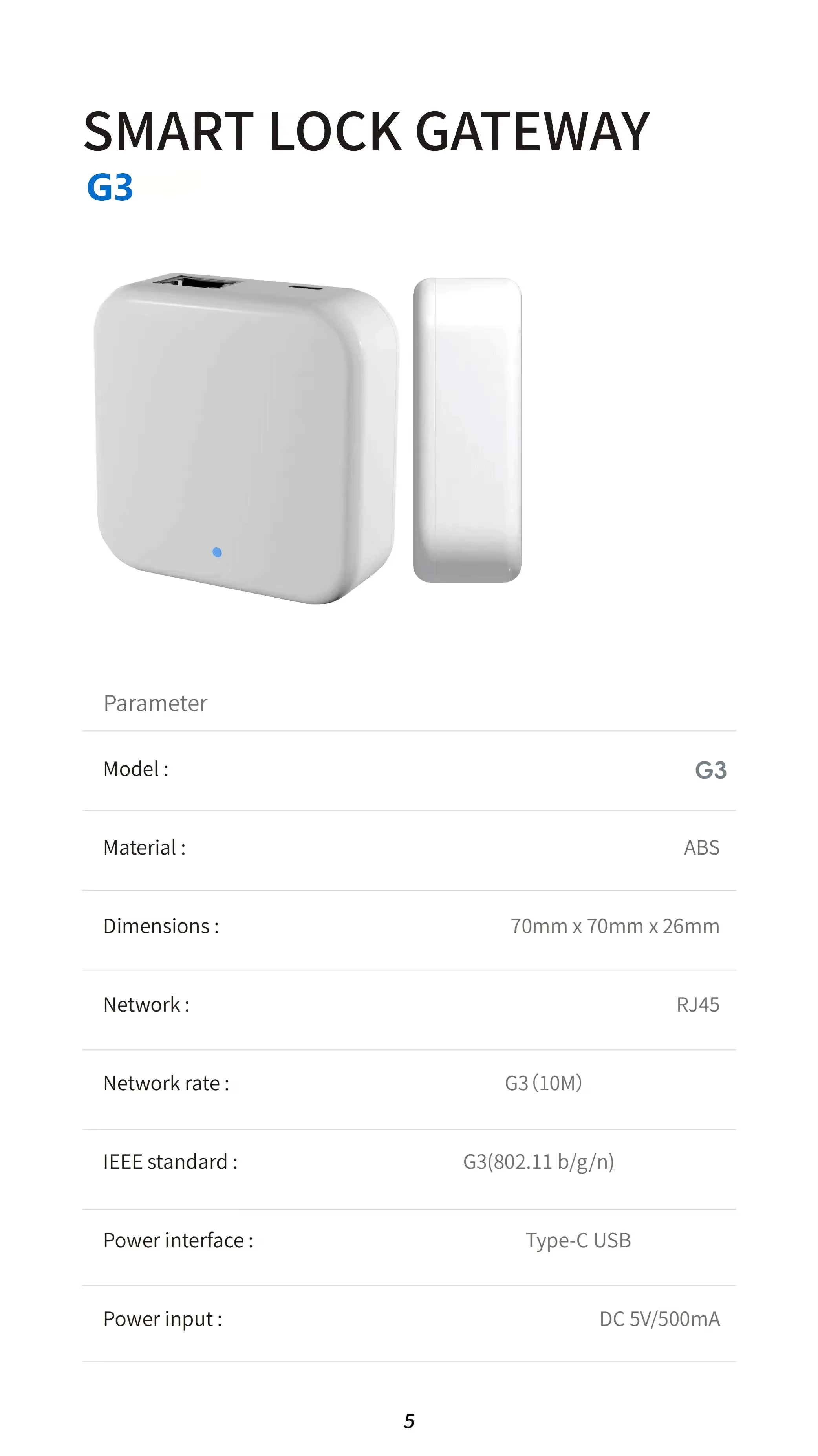 TTLOCK Gateway G2 G3 Bluetooth - Smart Home Wifi Hub 评论和价格
