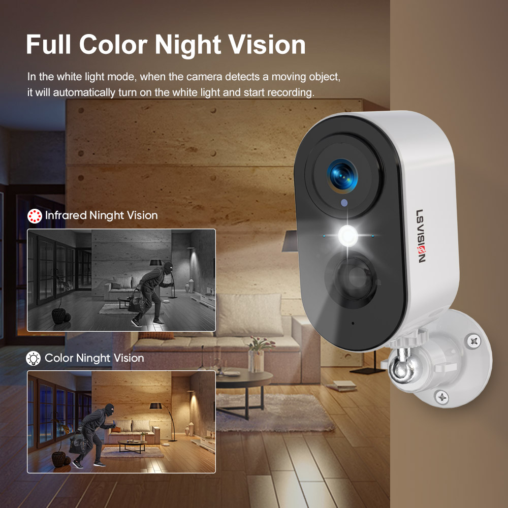 LS VISION 2K 5MP 4G SIM Card C - Smart Home Battery Camera Ezviz 评论和价格