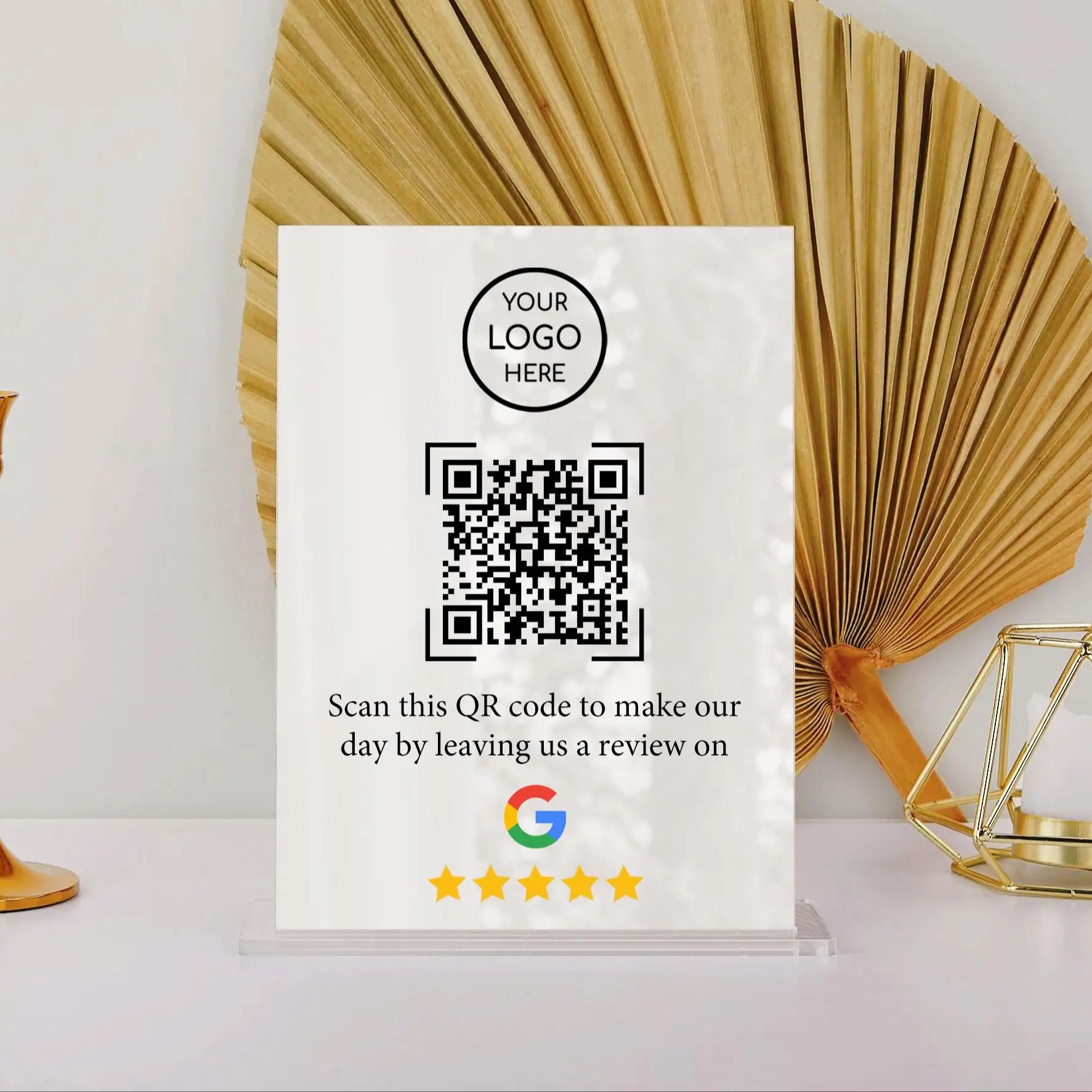 Customized QR Code Acrylic Sta - Airbnb Smart Home 评论和价格
